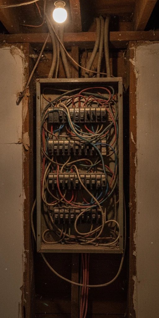 200-Amp Panel Upgrade in Beaumont before - Beaumont, Lexington KY